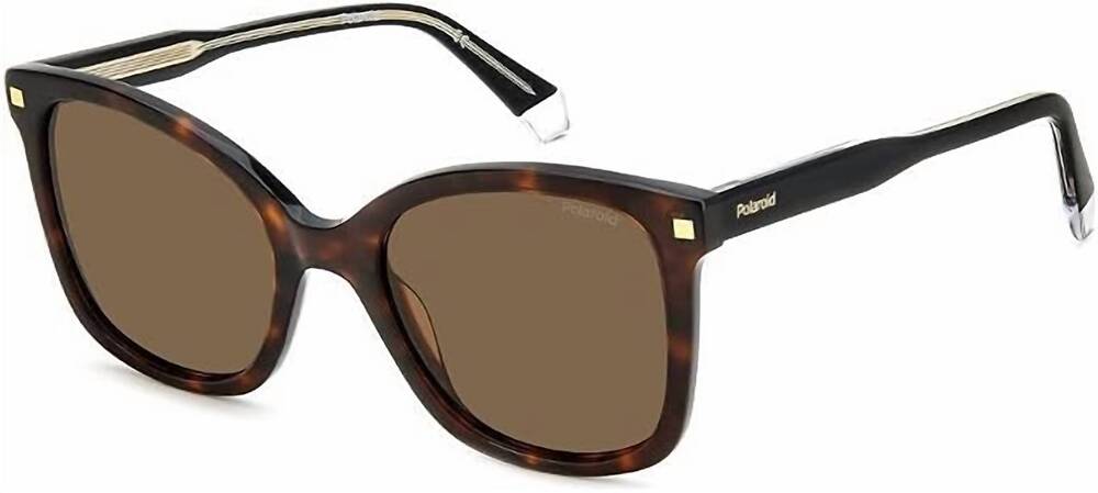 NEW POLAROID women's 4151/s/x sunglasses in havana/bronze polar